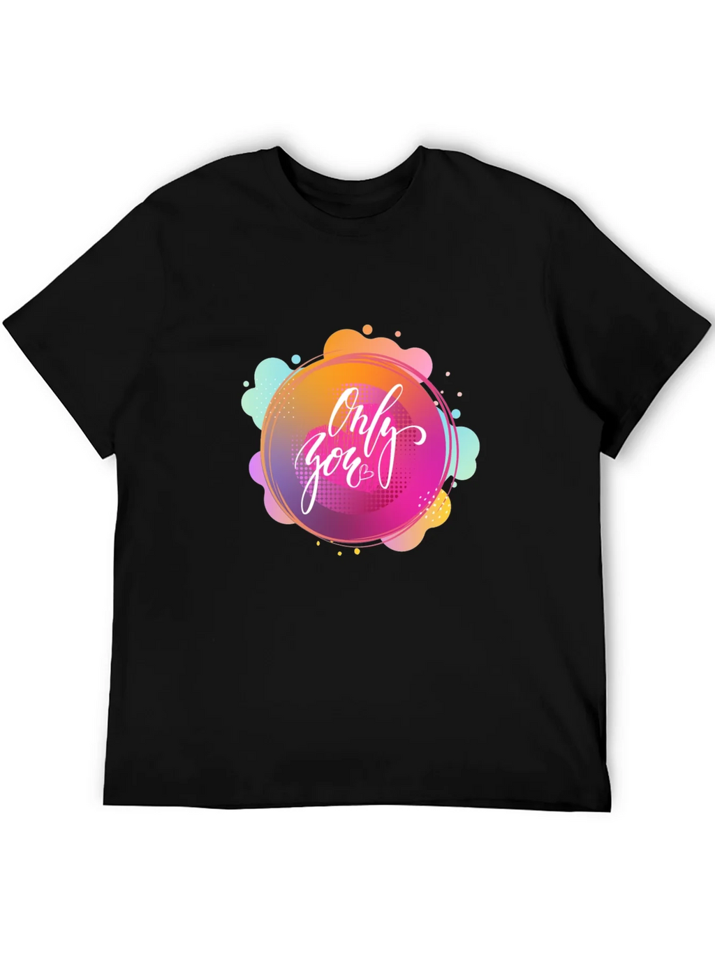 Only You Graphic Black T-Shirt product image 5