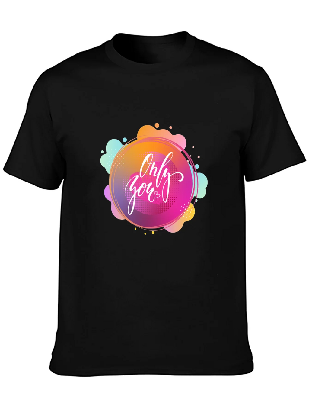 Only You Graphic Black T-Shirt product image 3
