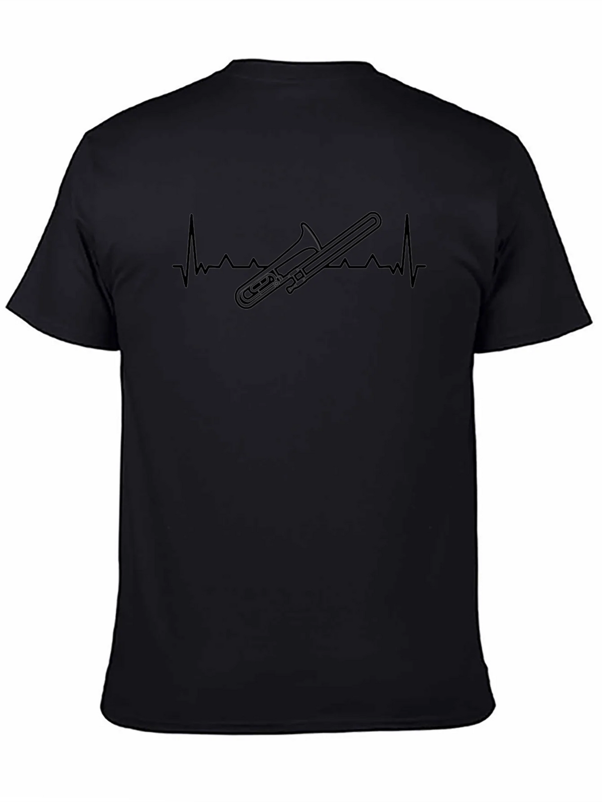 Trombone Heartbeat T-Shirt - Musicians Style product image 4