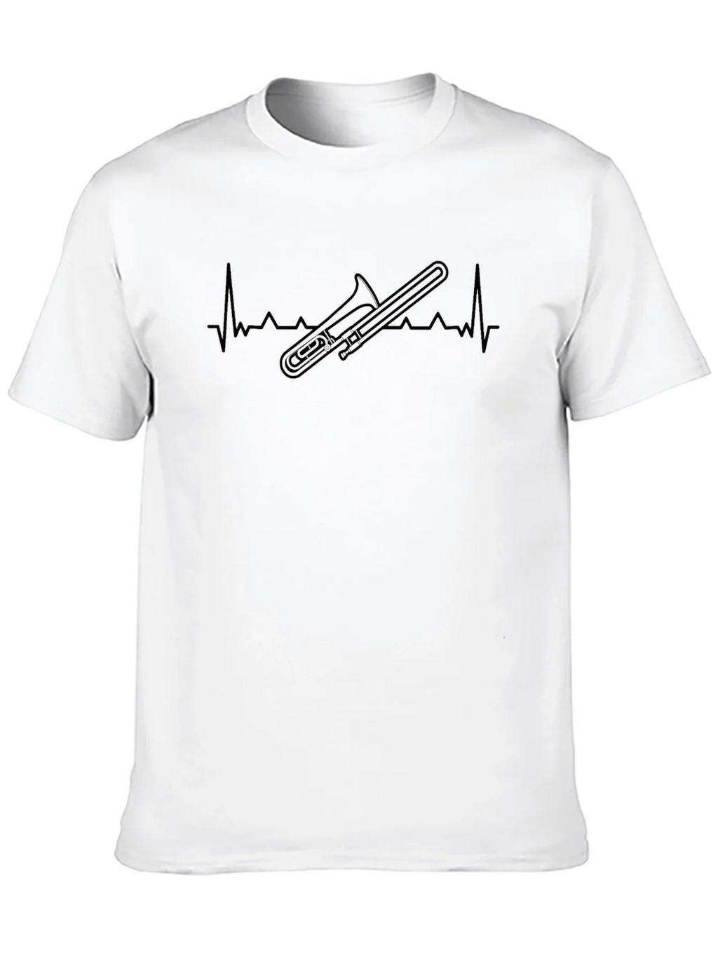 Trombone Heartbeat T-Shirt - Musicians Style product image 9