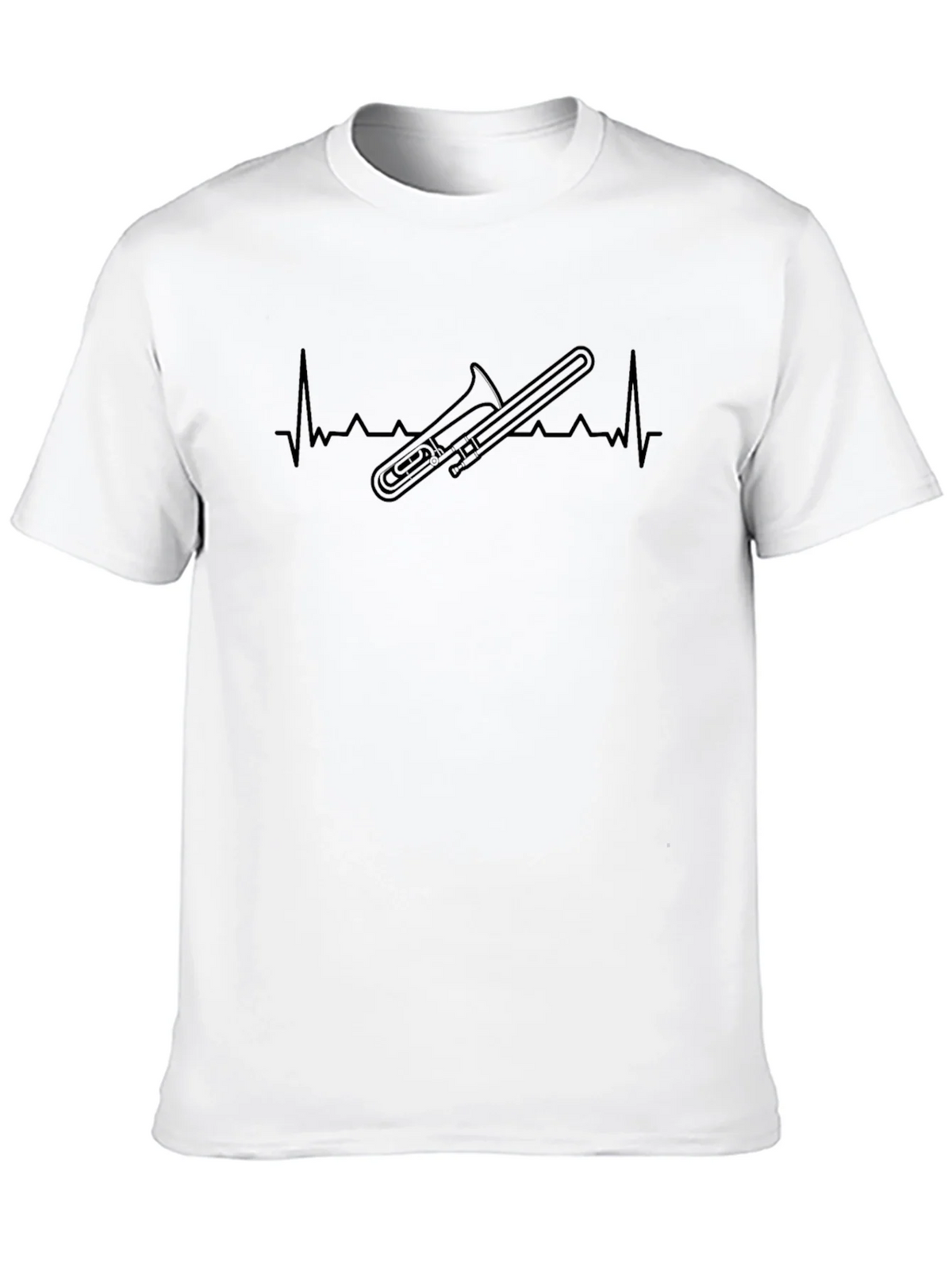 Trombone Heartbeat T-Shirt - Musicians Style product image 9