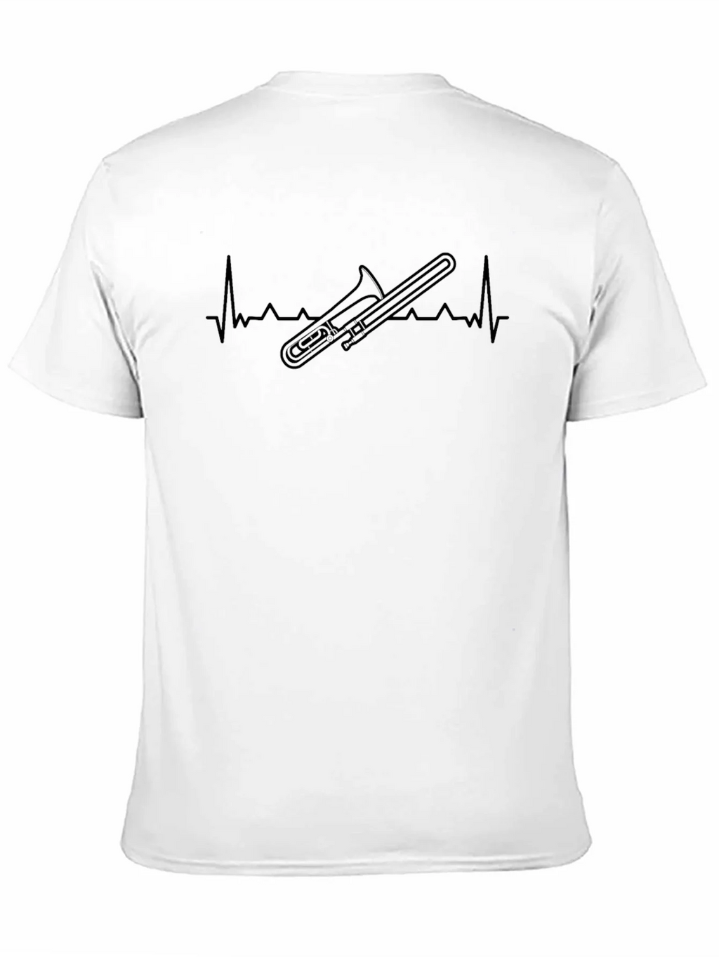 Trombone Heartbeat T-Shirt - Musicians Style product image 10