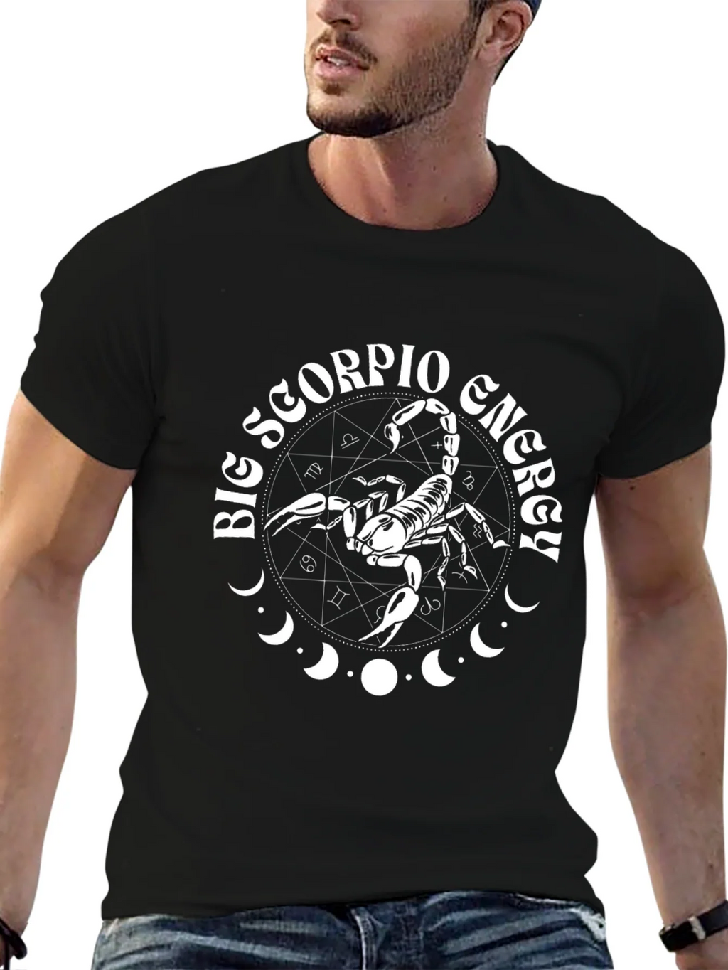 Big Scorpio Energy T-Shirt - Zodiac Scorpion Tee product image 6