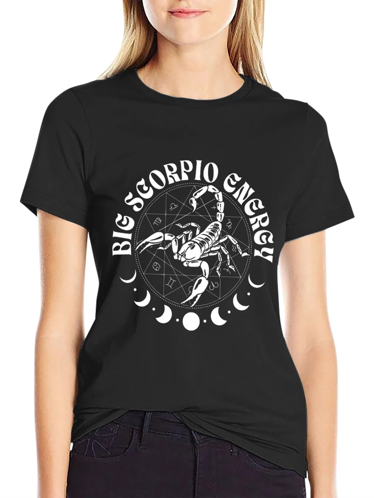 Big Scorpio Energy T-Shirt - Zodiac Scorpion Tee product image 2