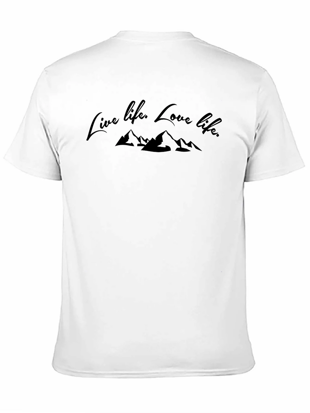 Live Love Life Mountain Graphic Tee - Black product image 7