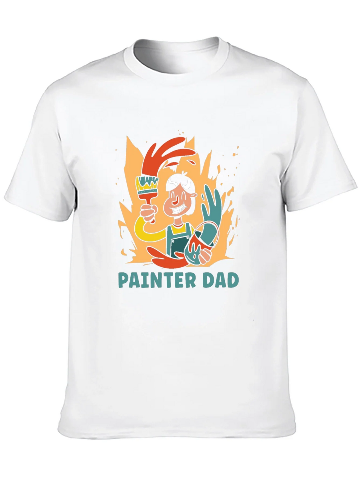 Painter Dad Graphic T-Shirt product image 9