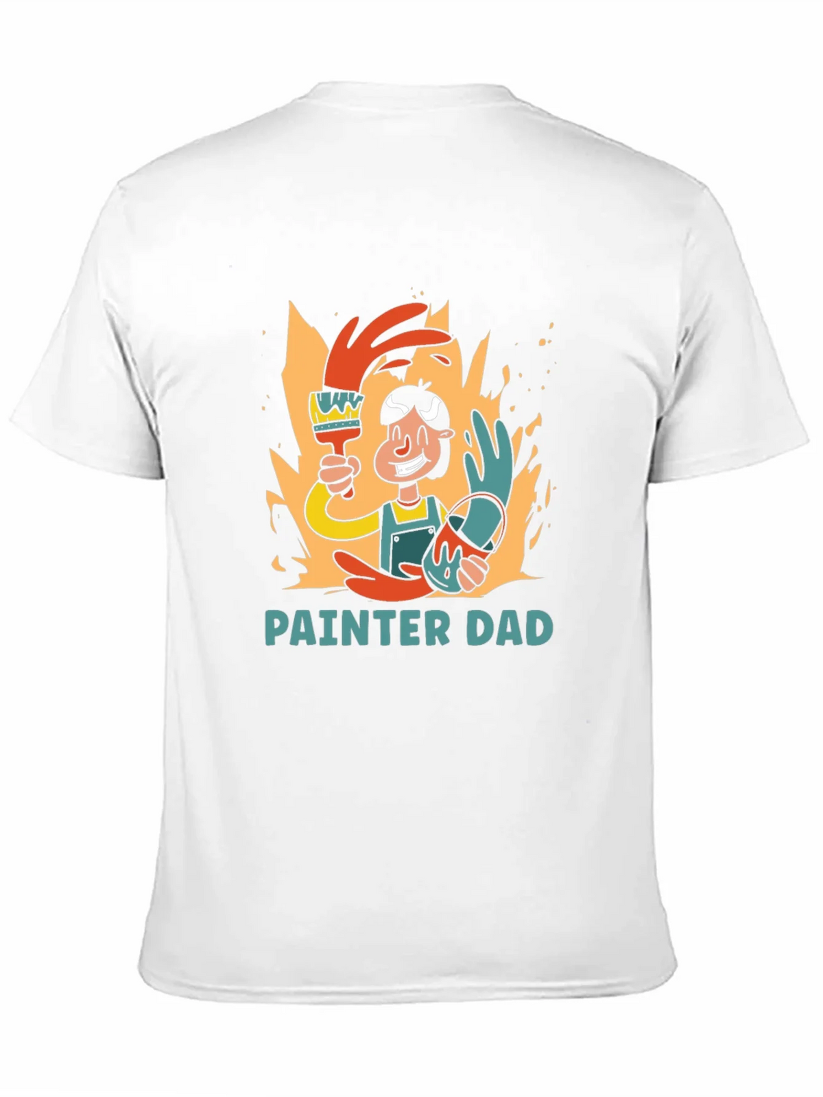 Painter Dad Graphic T-Shirt product image 10