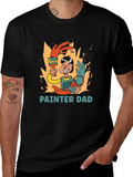 Painter Dad Graphic T-Shirt product image 1