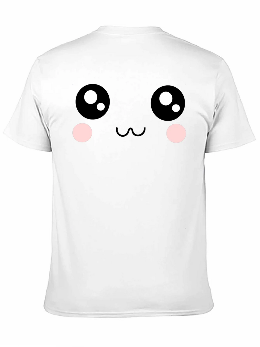 Kawaii Face Graphic Tee - Soft Cotton Blend product image 9