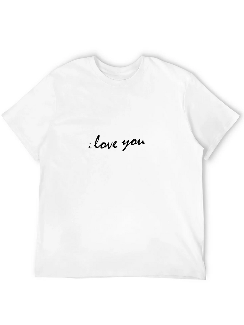 I Love You Black Graphic Tee product image 11