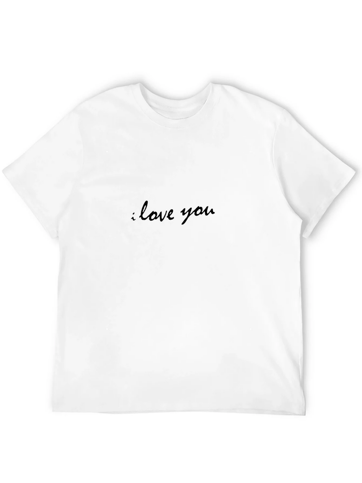 I Love You Black Graphic Tee product image 11
