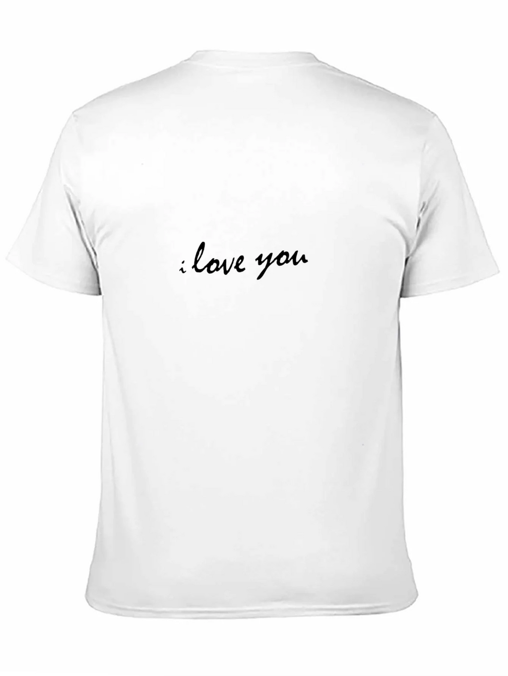 I Love You Black Graphic Tee product image 10