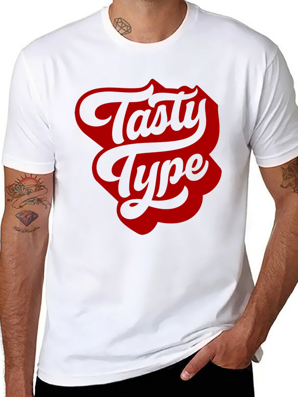 Tasty Type Graphic T-Shirt product image 6