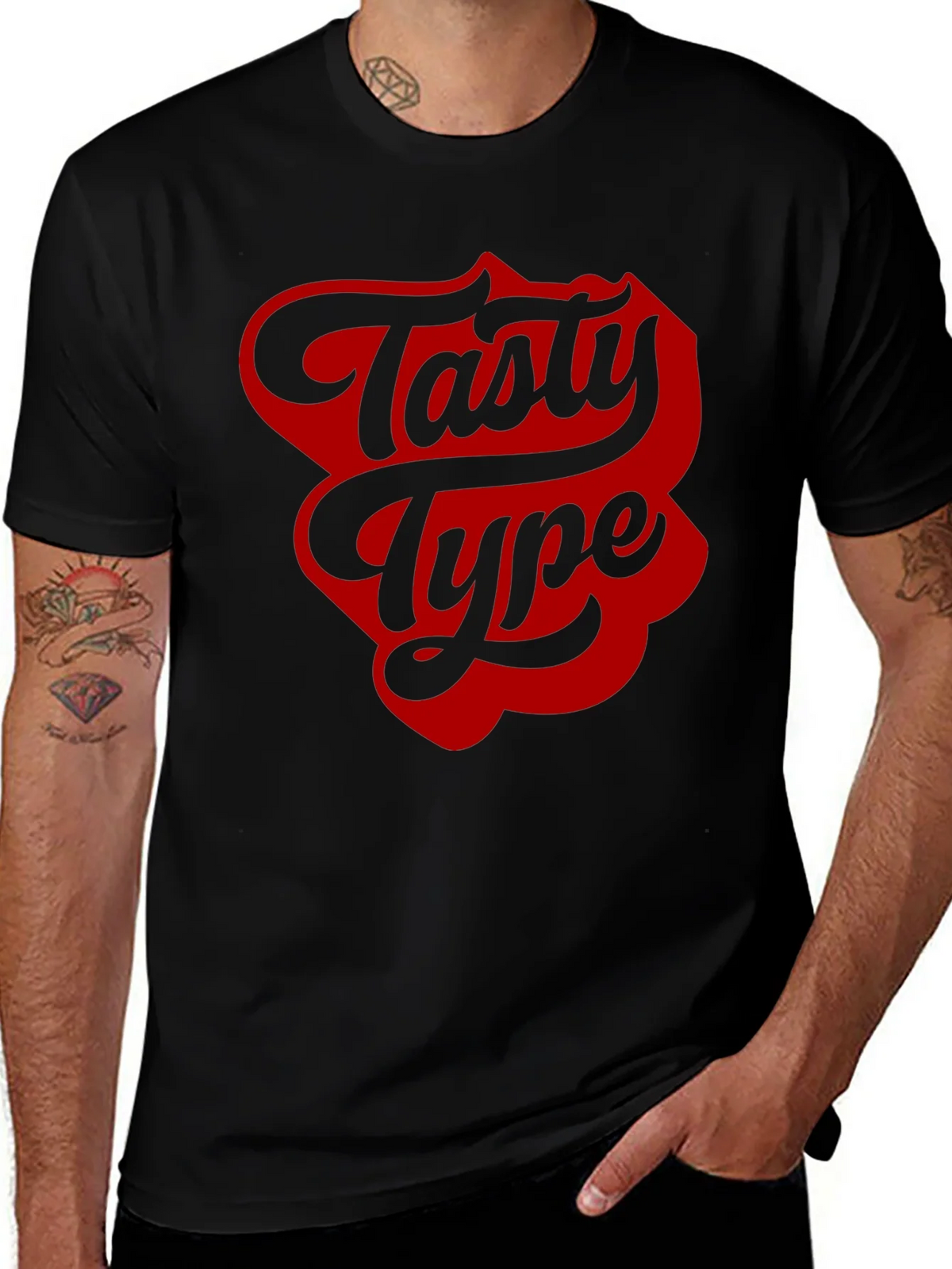 Tasty Type Graphic T-Shirt product image 1
