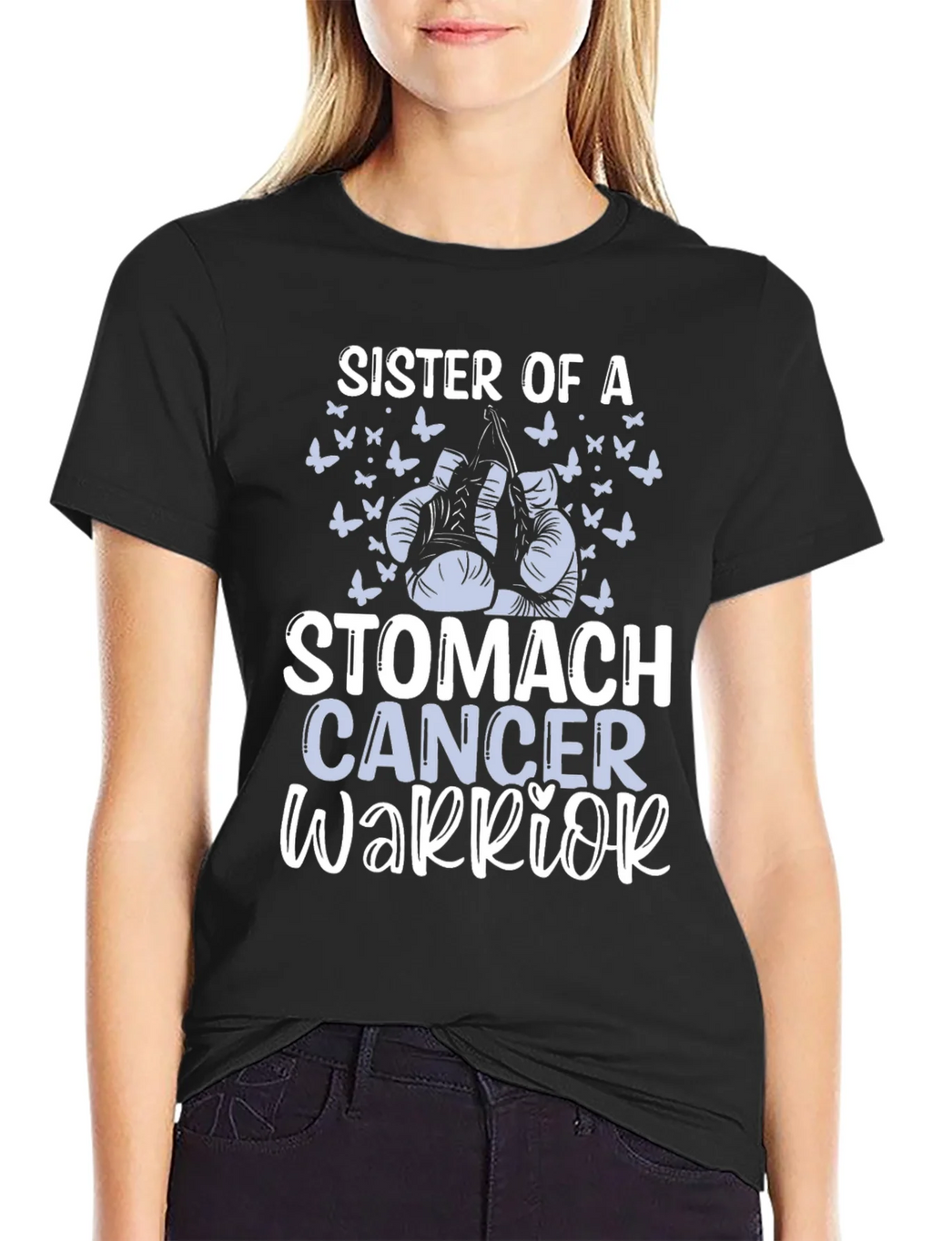 Sister of a Stomach Cancer Warrior T-Shirt product image 1