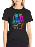 See the Light T-Shirt - Inspirational Graphic Tee product image 1