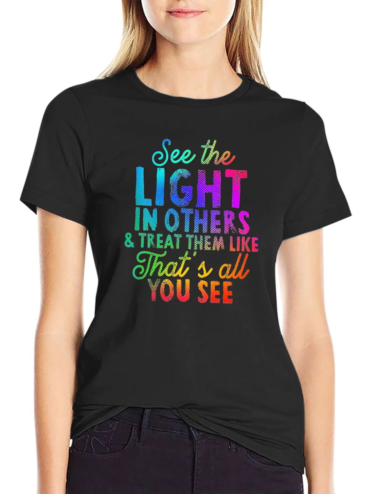 See the Light T-Shirt - Inspirational Graphic Tee product image 1