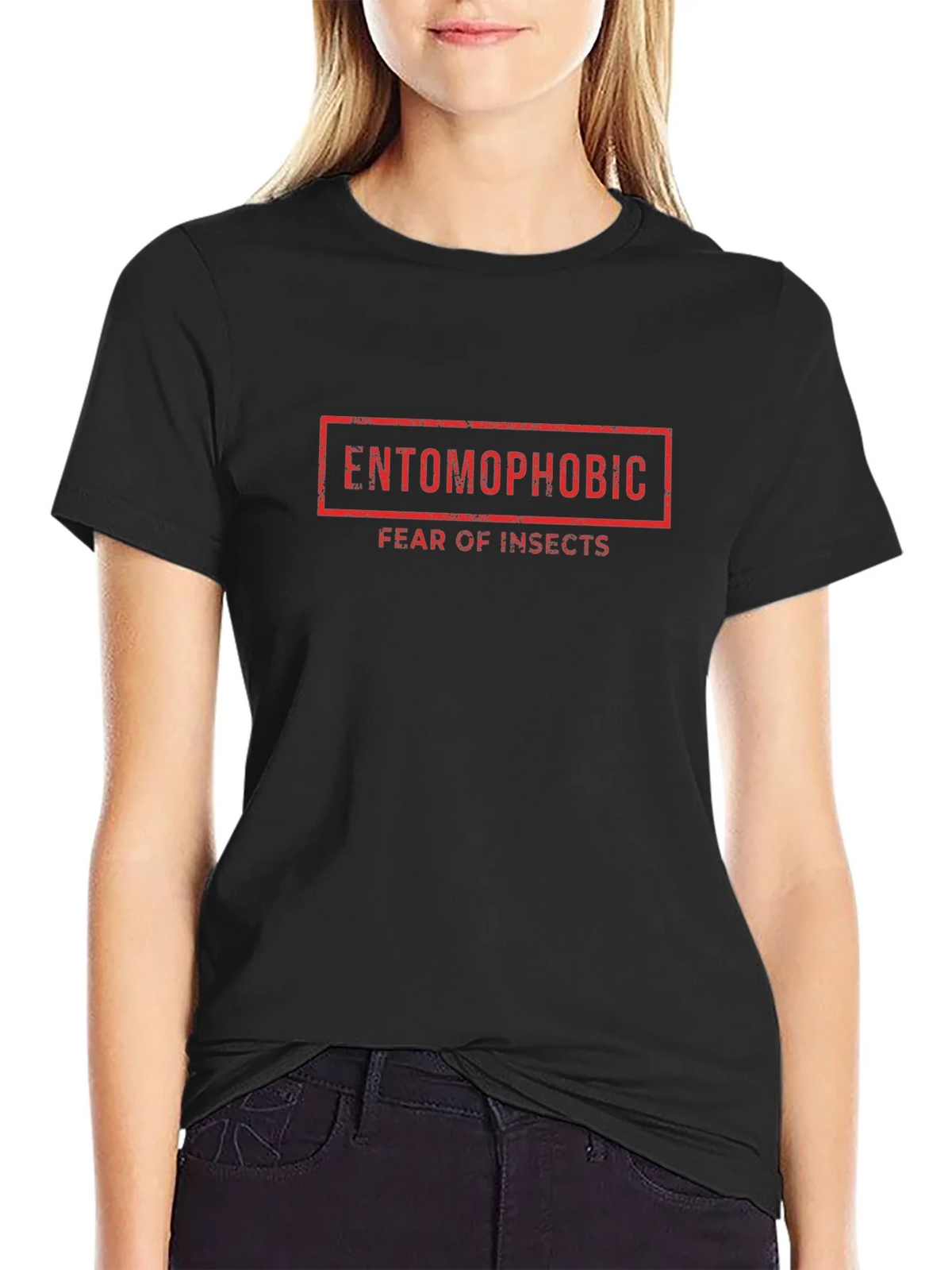 Entomophobic Fear of Insects Graphic T-Shirt product image 2