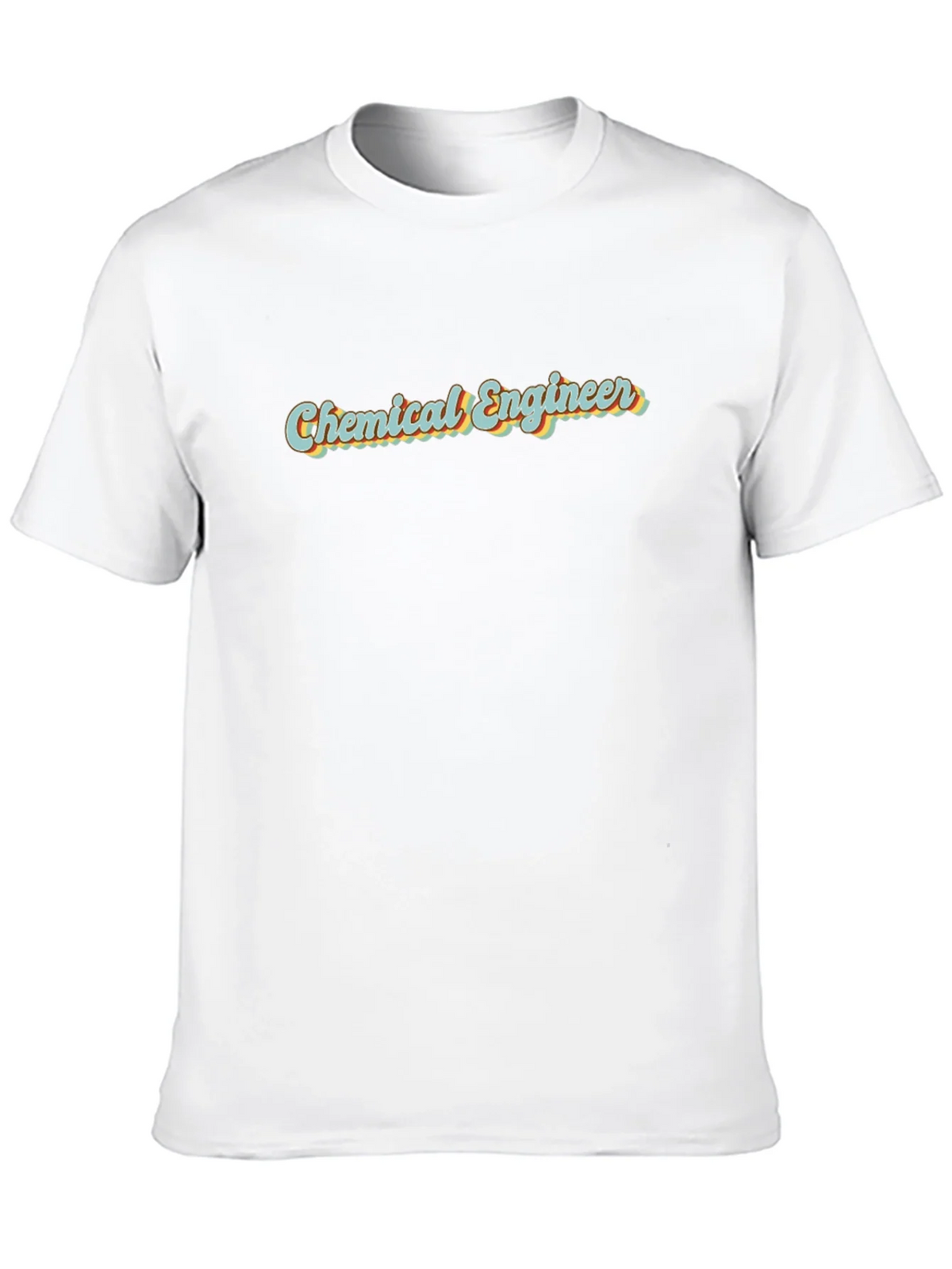 Chemical Engineer Retro T-Shirt - Black Cotton Tee product image 8