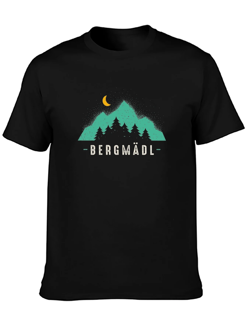 Bergmadl Mountain Graphic T-Shirt - Black product image 2