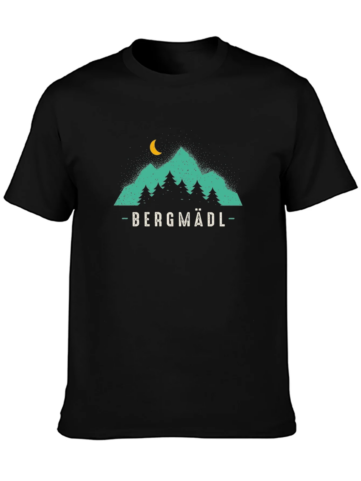 Bergmadl Mountain Graphic T-Shirt - Black product image 2