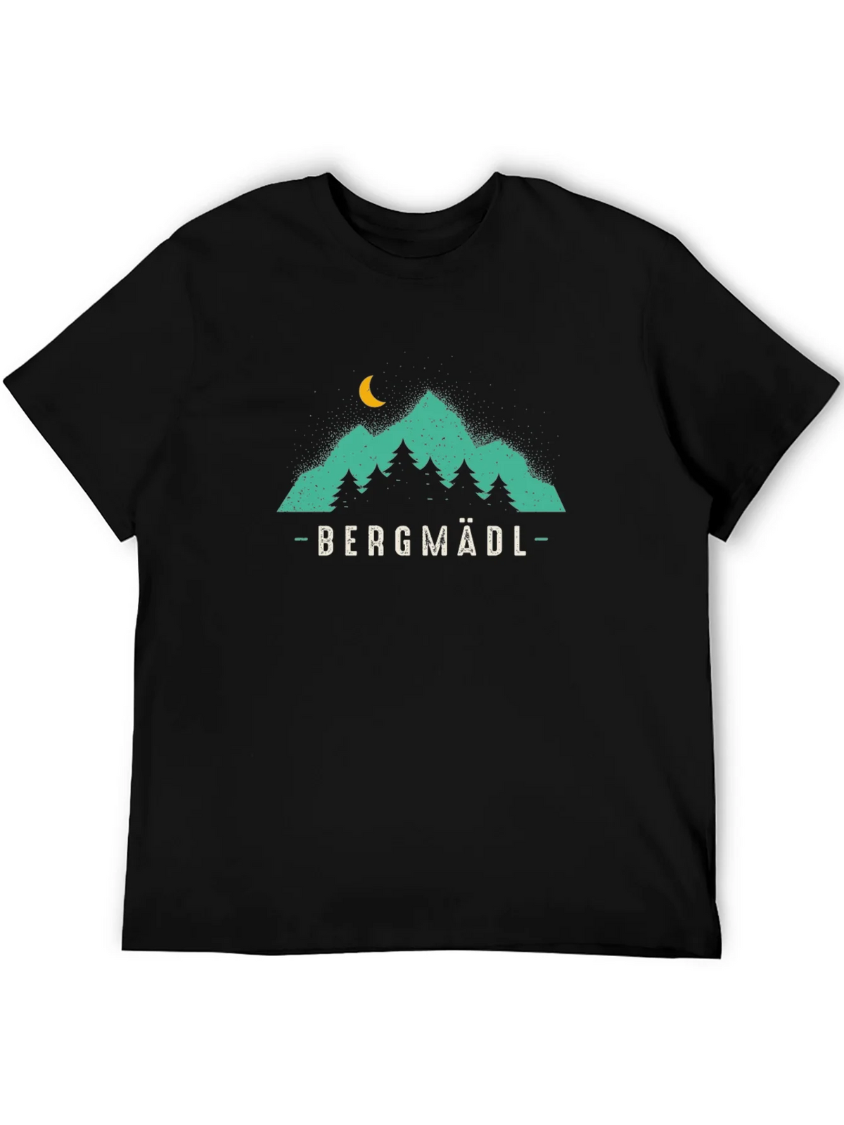 Bergmadl Mountain Graphic T-Shirt - Black product image 4