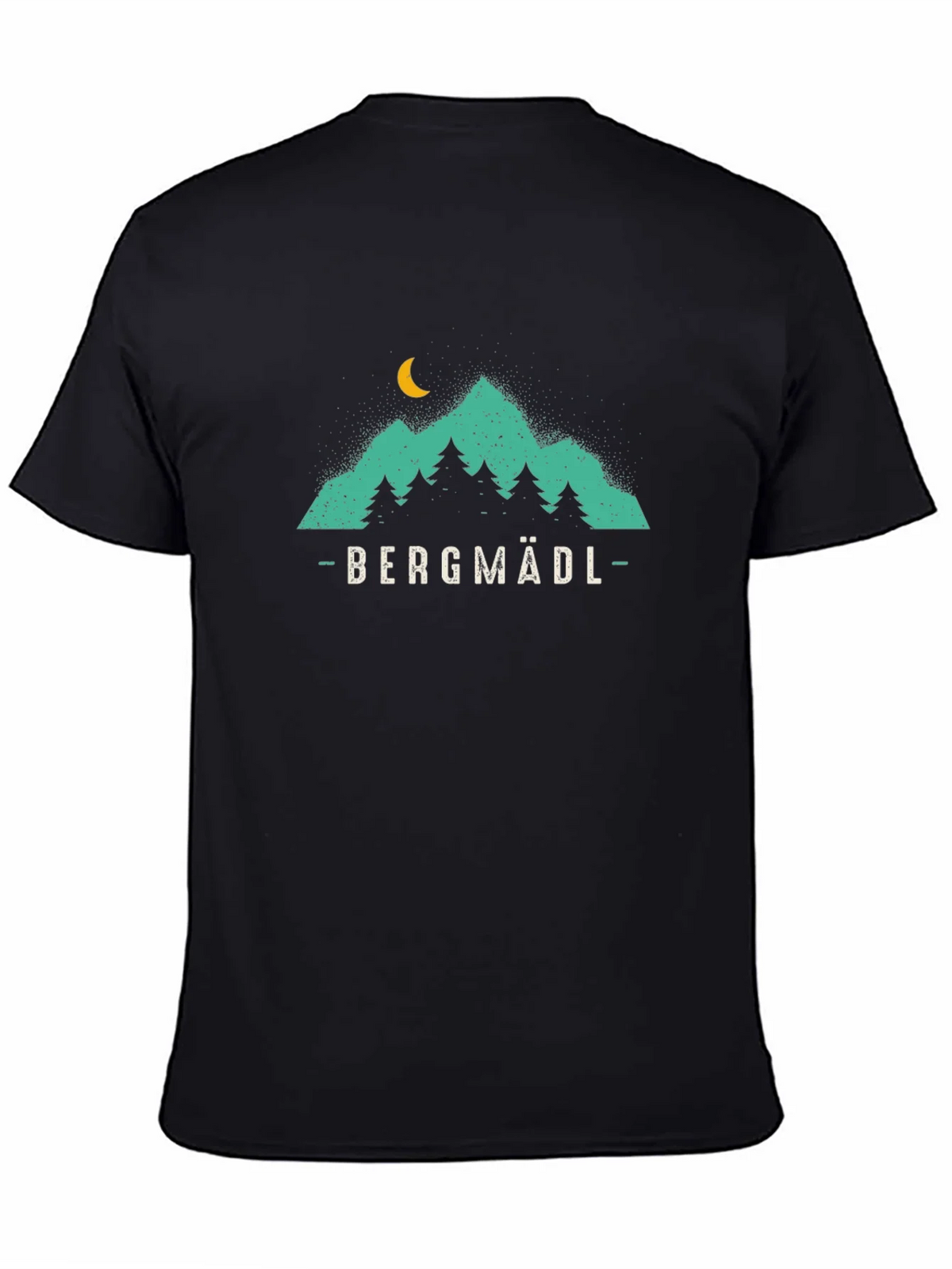 Bergmadl Mountain Graphic T-Shirt - Black product image 3