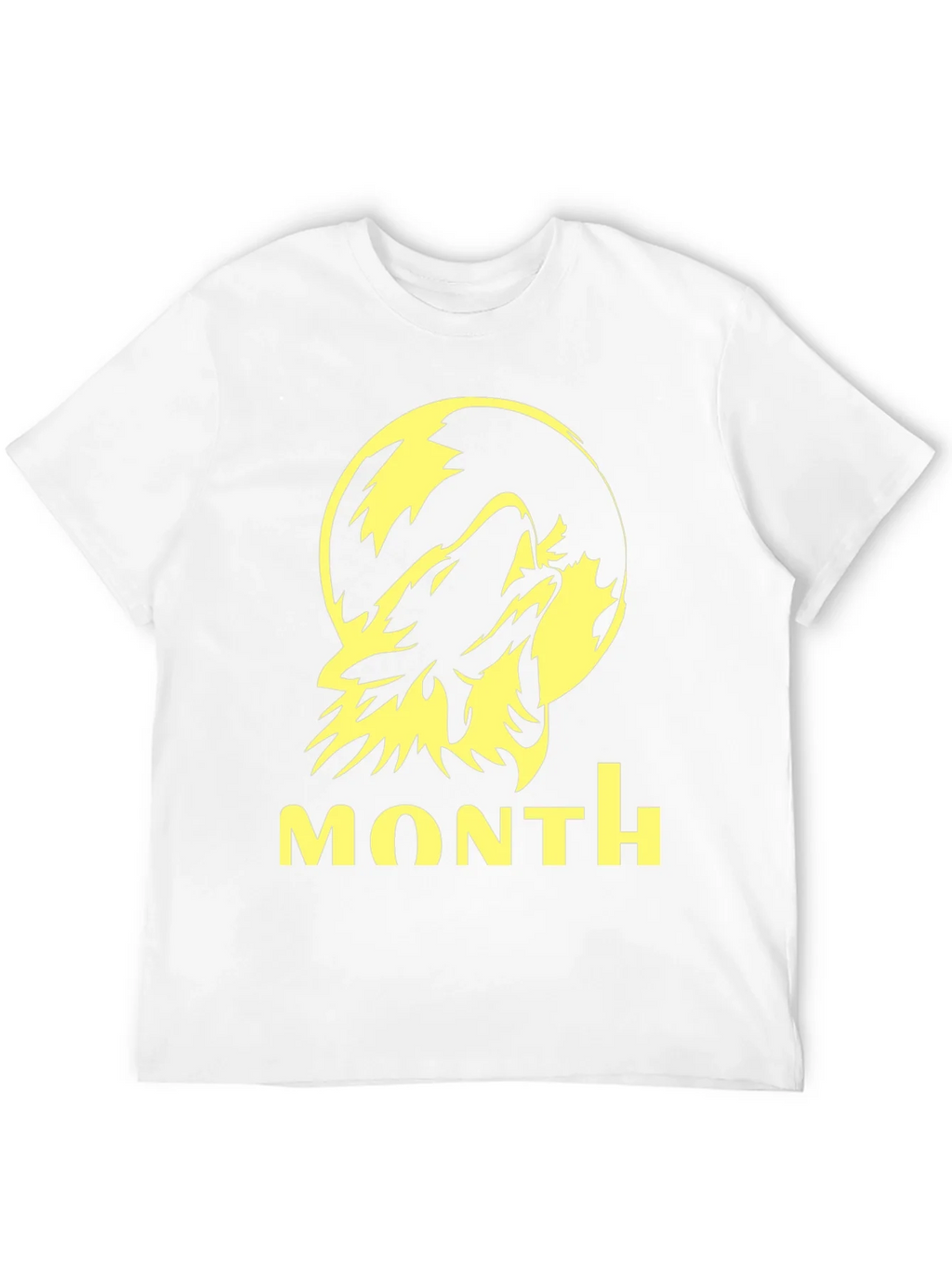 Wolf Howling at Moon Graphic Tee - Black product image 10