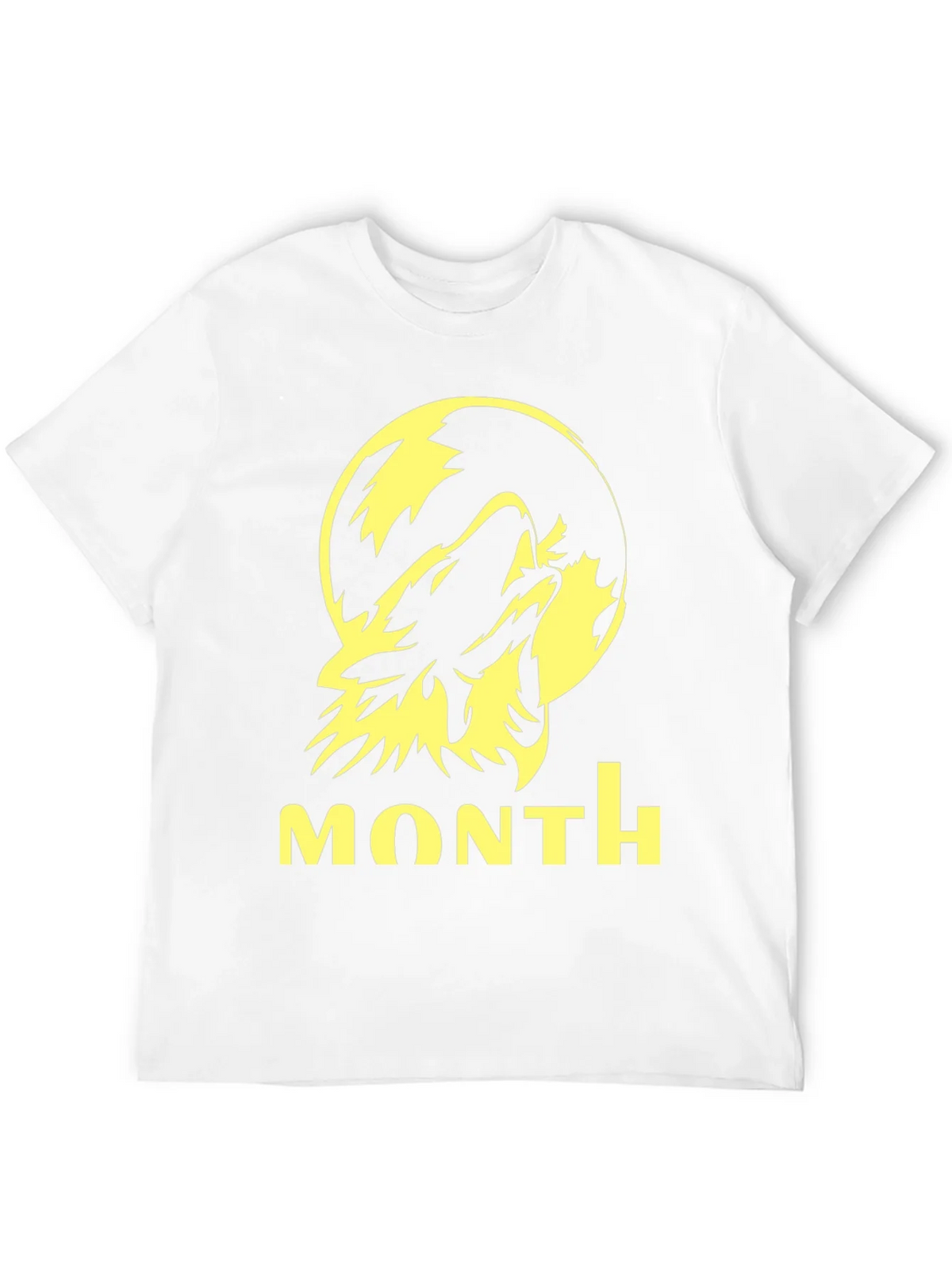 Wolf Howling at Moon Graphic Tee - Black product image 10