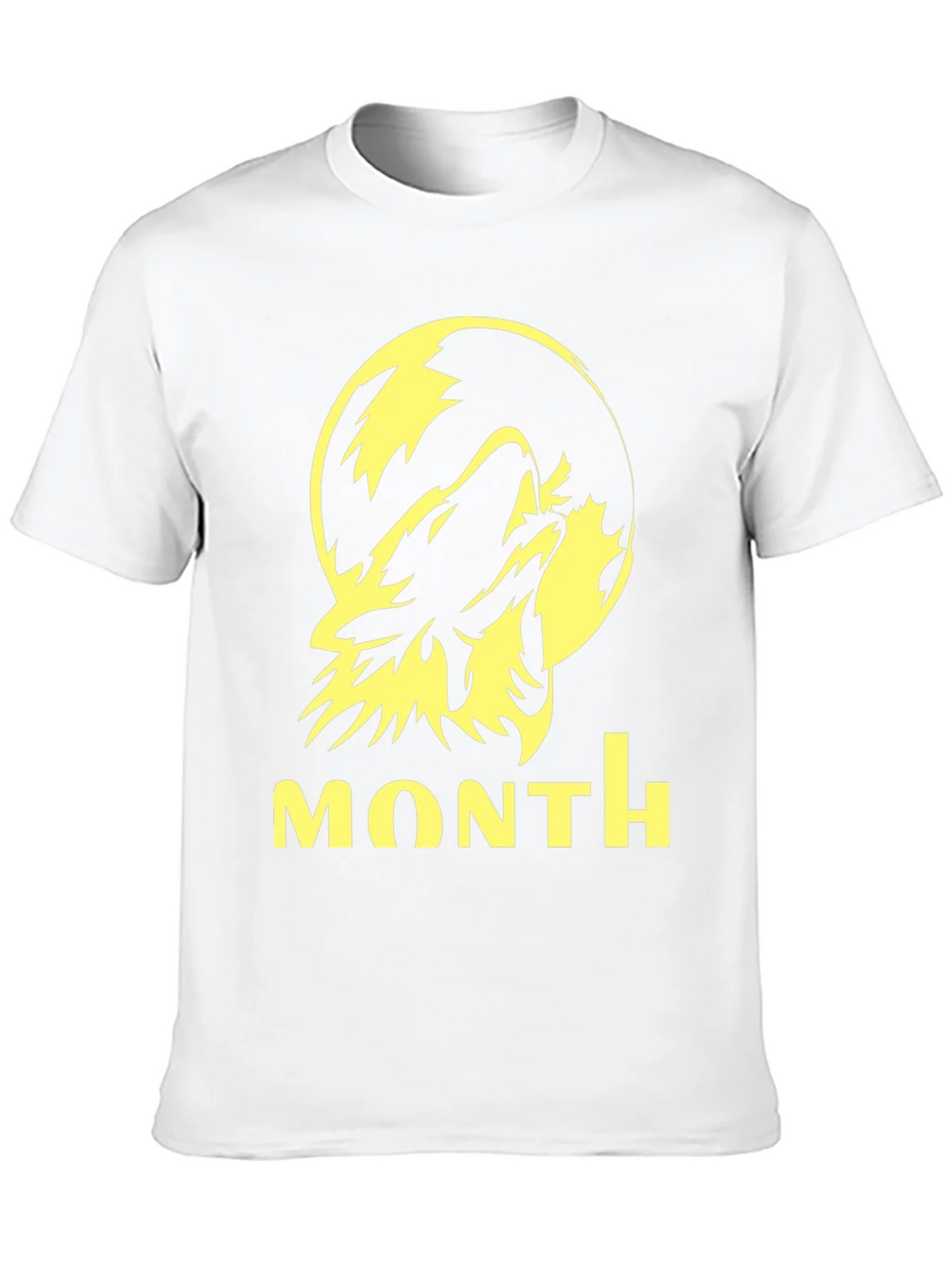 Wolf Howling at Moon Graphic Tee - Black product image 8