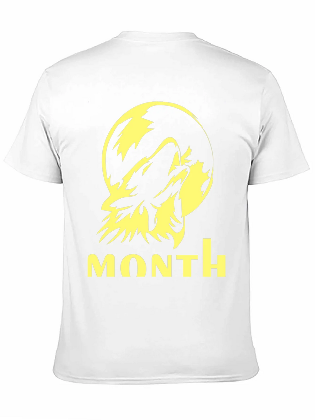 Wolf Howling at Moon Graphic Tee - Black product image 9