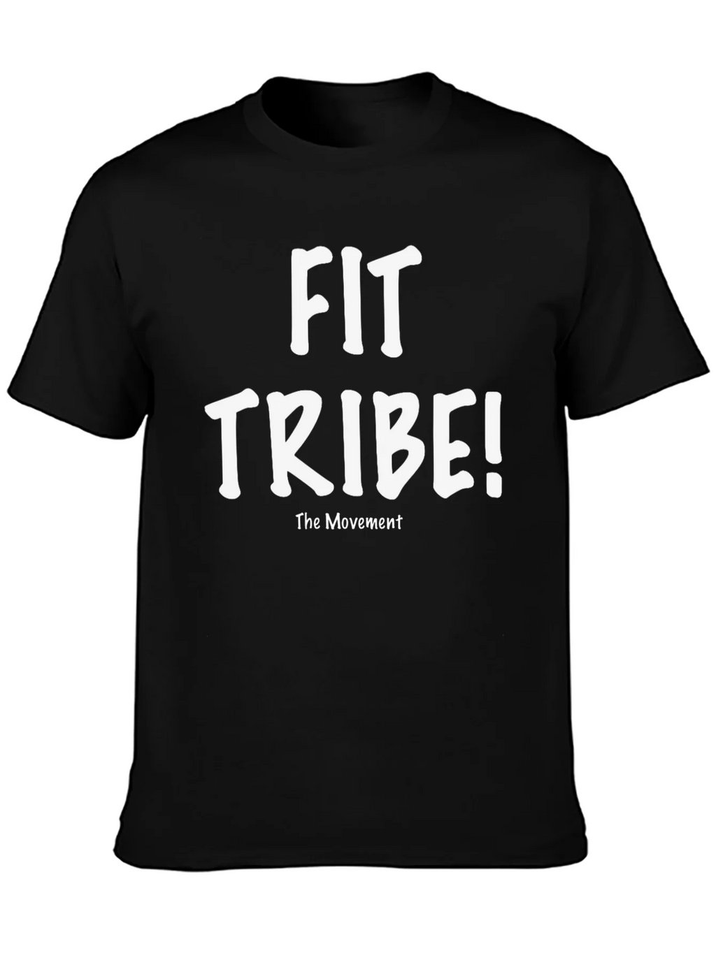 Fit Tribe! The Movement Black T-Shirt product image 3
