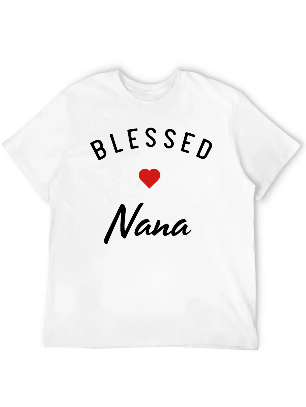 Blessed Nana T-Shirt - Black Cotton Blend product image 11