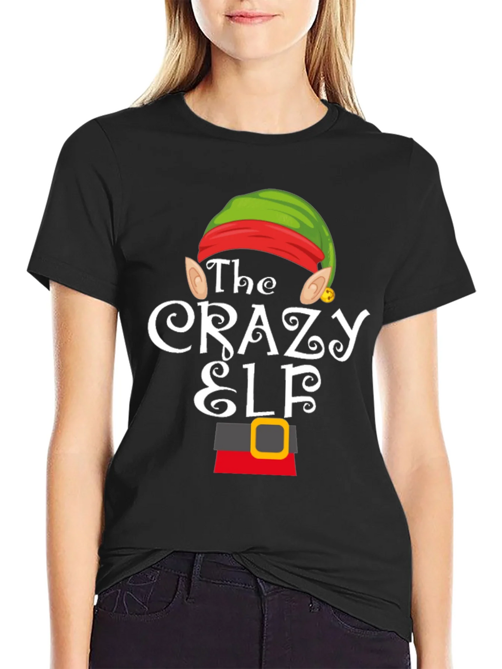 The Crazy Elf Christmas T-Shirt product image 2
