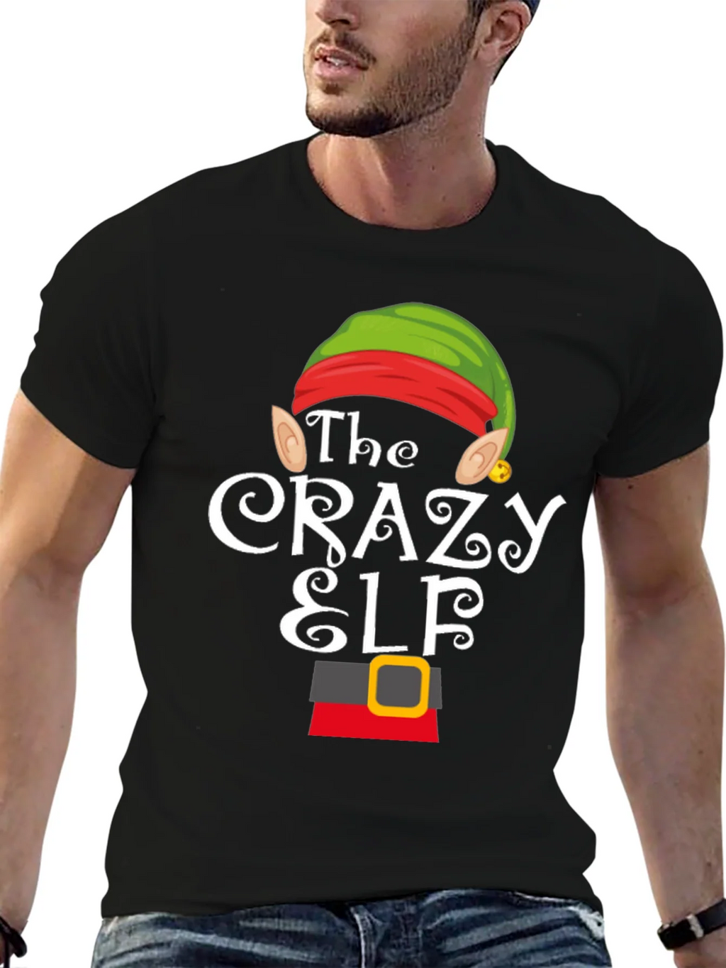 The Crazy Elf Christmas T-Shirt product image 6