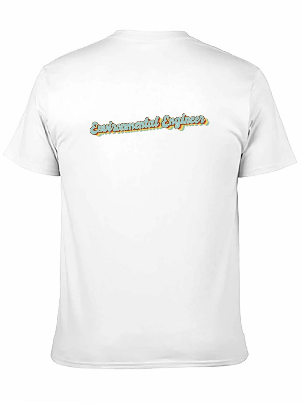 Environmental Engineer Retro Style Black T-Shirt product image 7