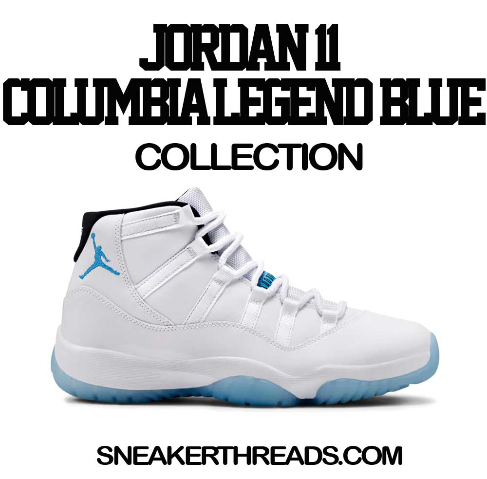 Retro 11 Legend Blue Raging Face Shirt