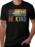 Be Kind T-Shirt with Retro Peace Symbol product image 1