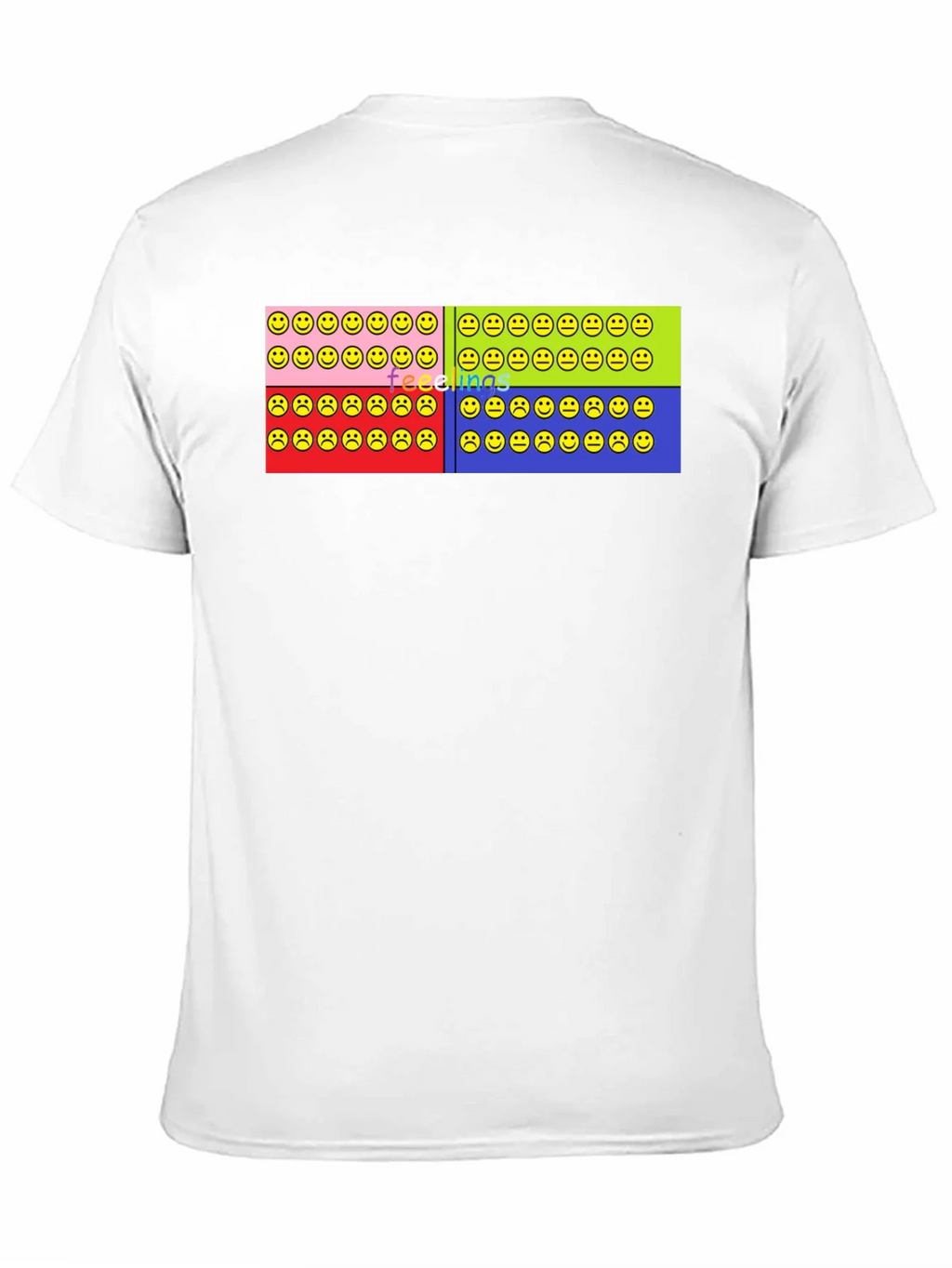 Feelings Smiley Face T-Shirt Graphic Design product image 10