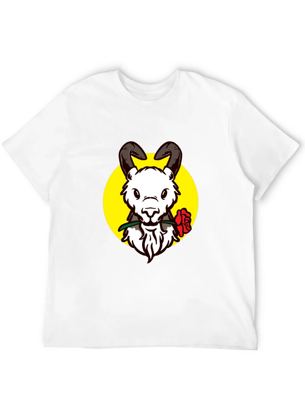 Ram Rose Graphic Tee - Stylish Black T-Shirt product image 11