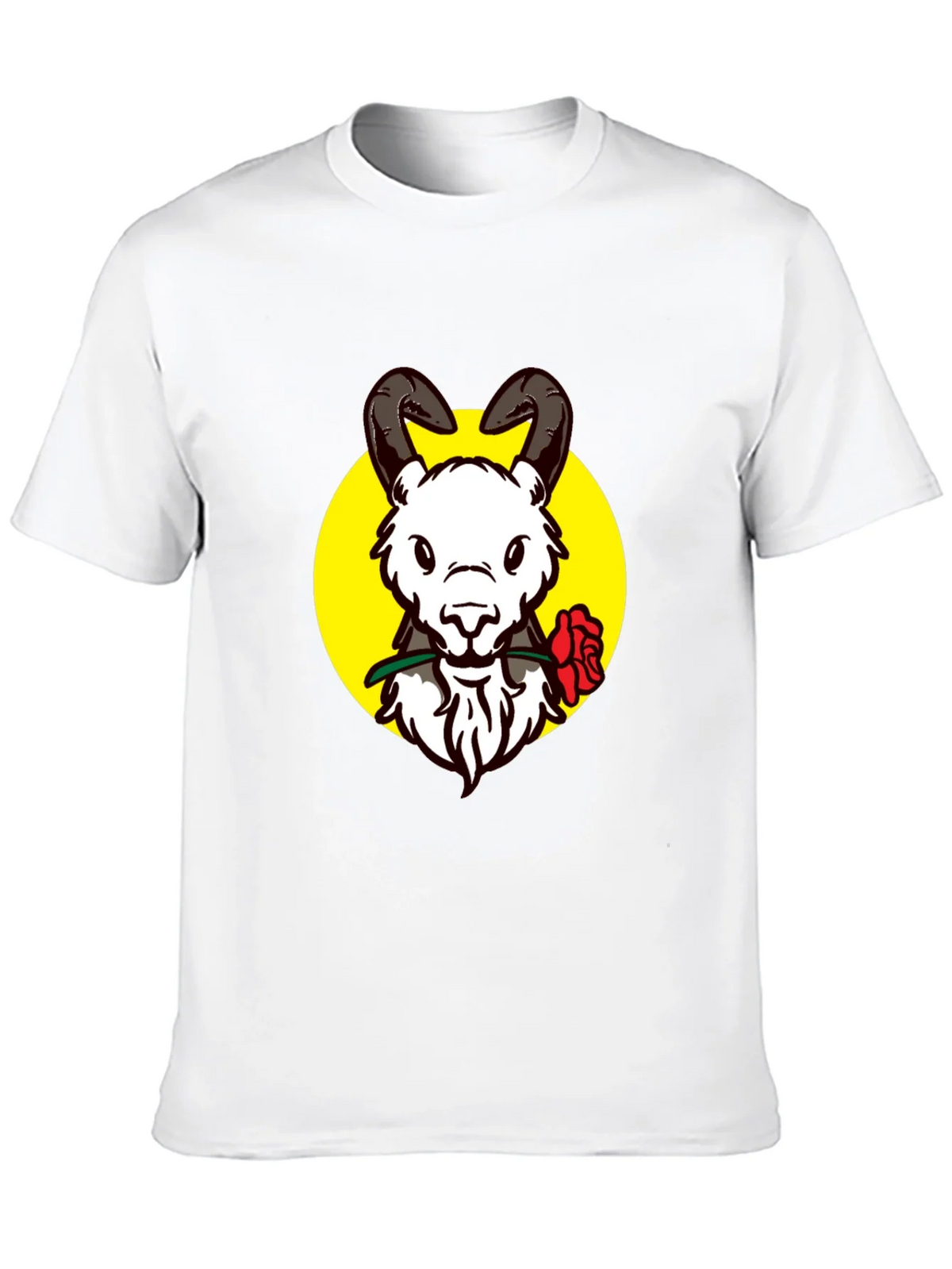Ram Rose Graphic Tee - Stylish Black T-Shirt product image 9