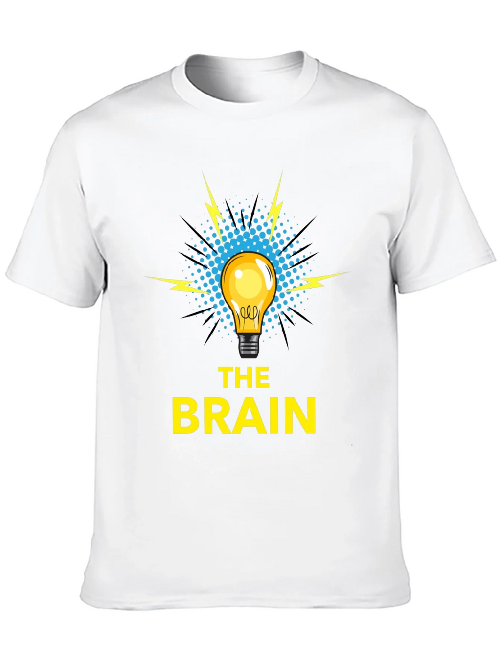 The Brain T-Shirt - Idea Lightbulb Design product image 9