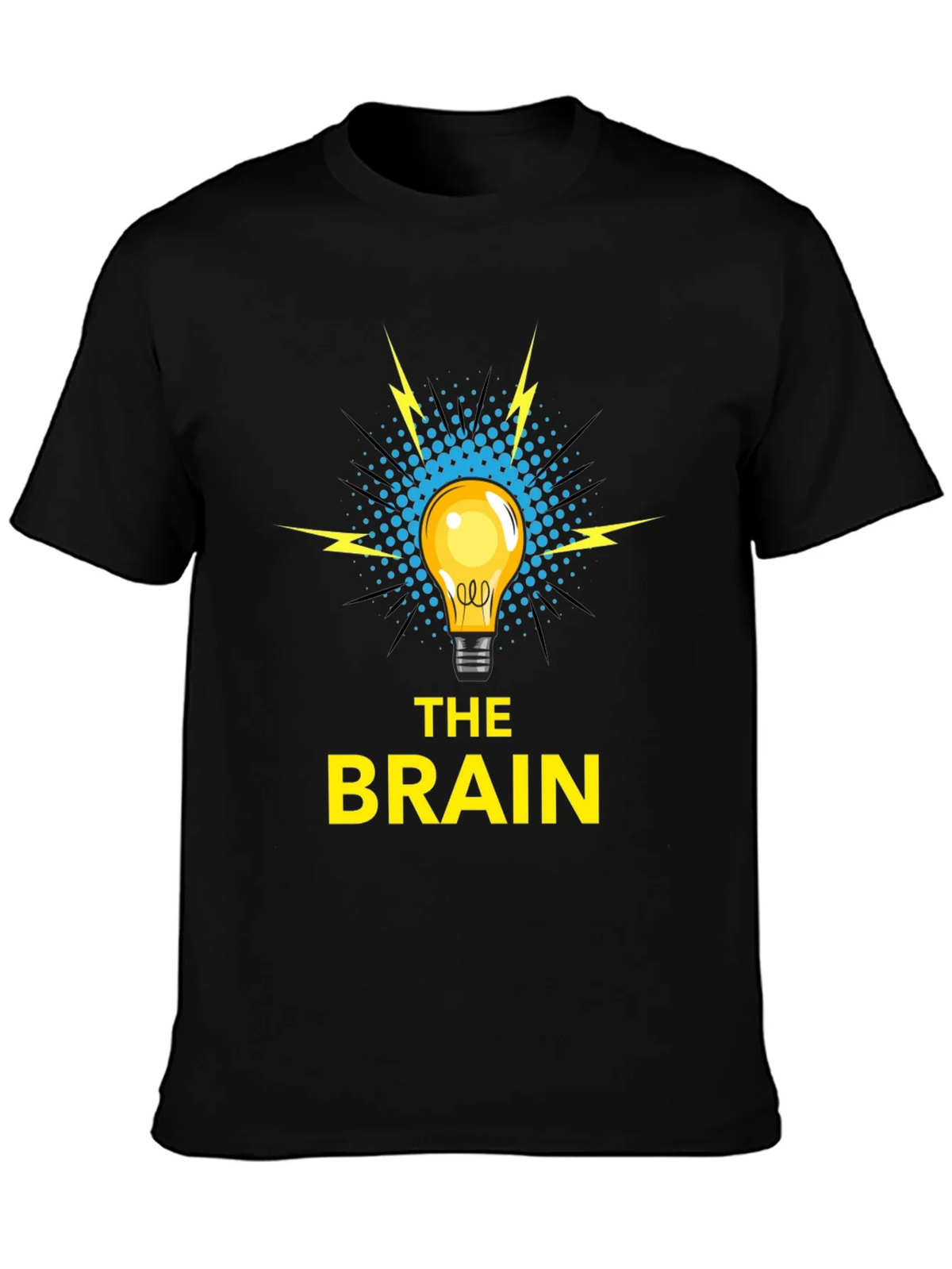 The Brain T-Shirt - Idea Lightbulb Design product image 3