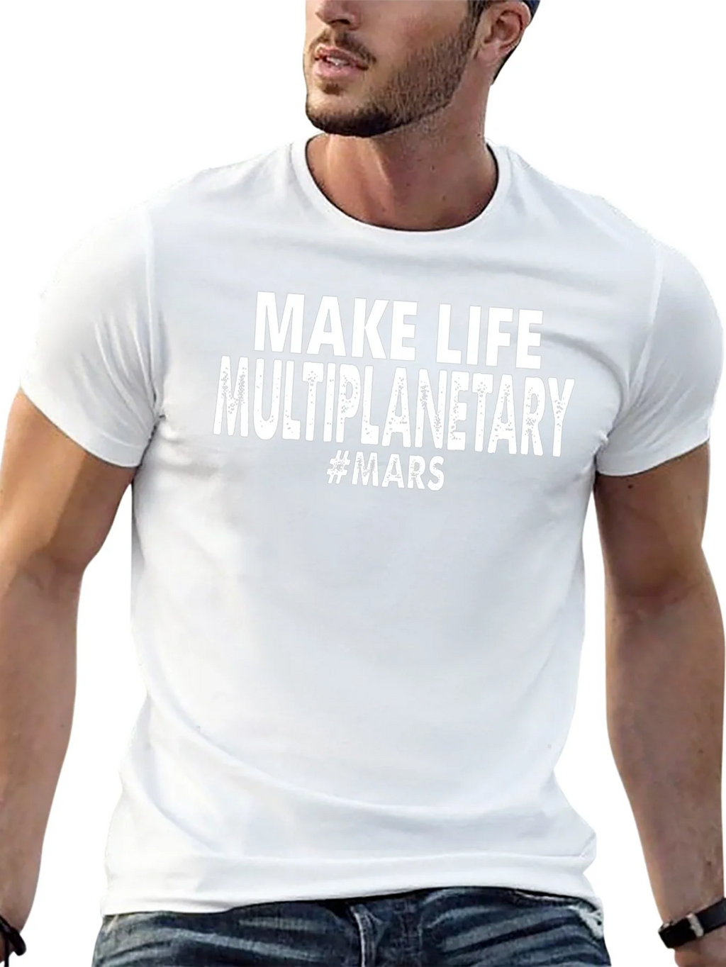 Make Life Multiplanetary T-Shirt #MARS product image 9