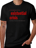 Existential Crisis Graphic Tee - True Crime Obsession product image 1