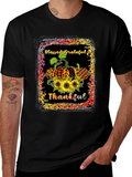 Blessed Grateful Thankful Pumpkin T-Shirt product image 1