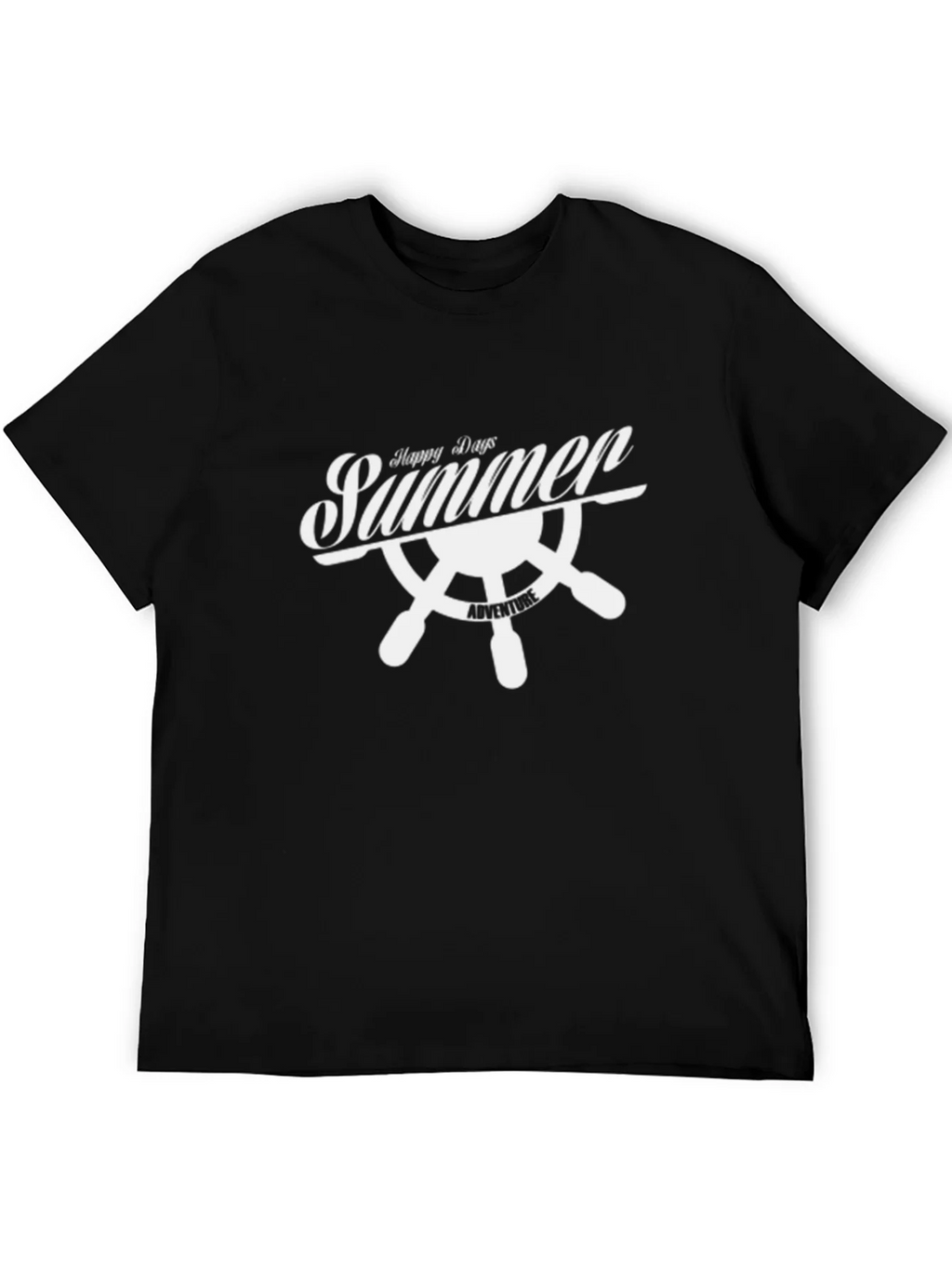 Summer Adventure Black Graphic Tee product image 1