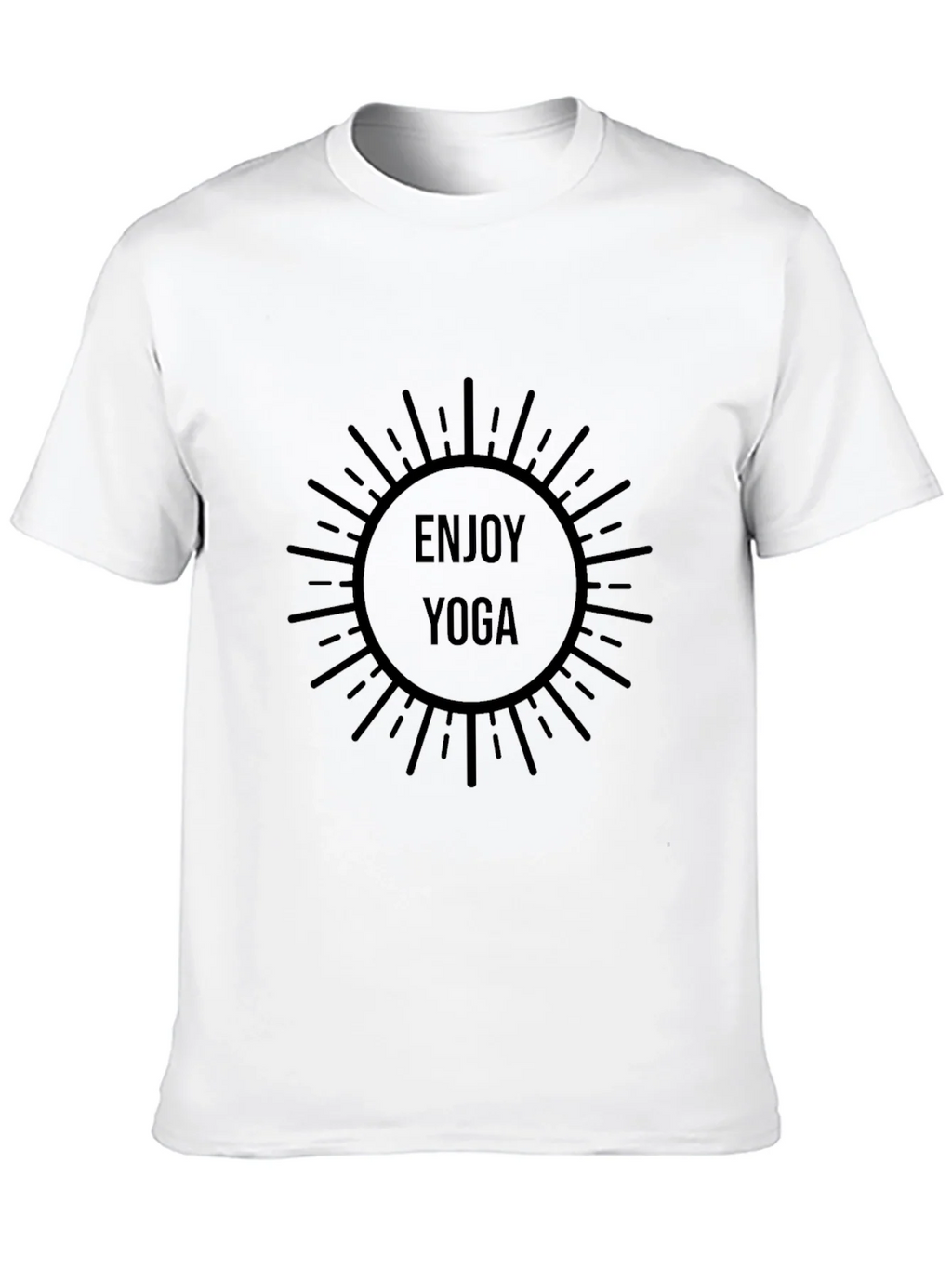 Enjoy Yoga Graphic Tee - Black product image 9