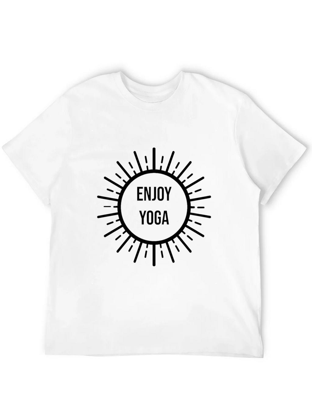 Enjoy Yoga Graphic Tee - Black product image 11