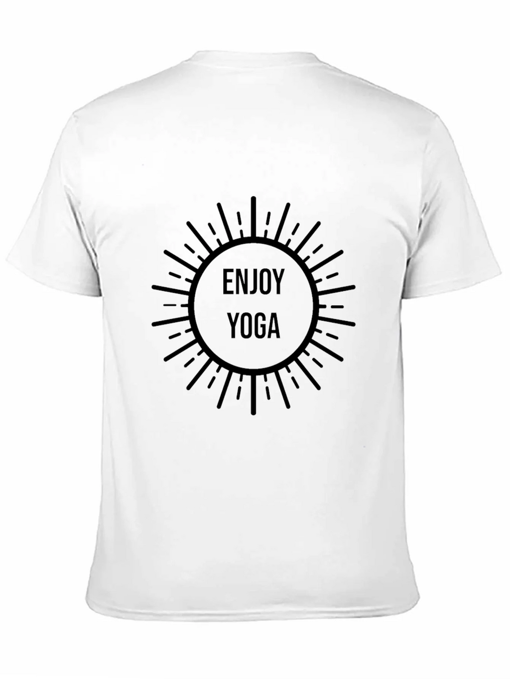 Enjoy Yoga Graphic Tee - Black product image 10